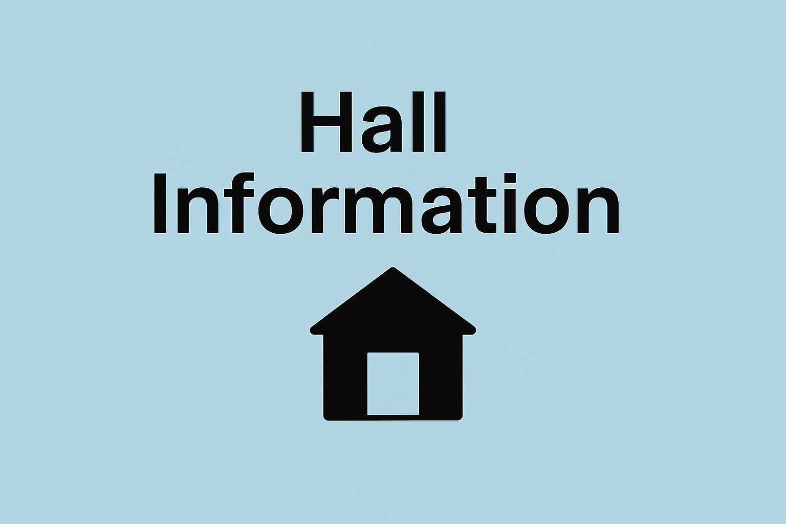 Hall Information